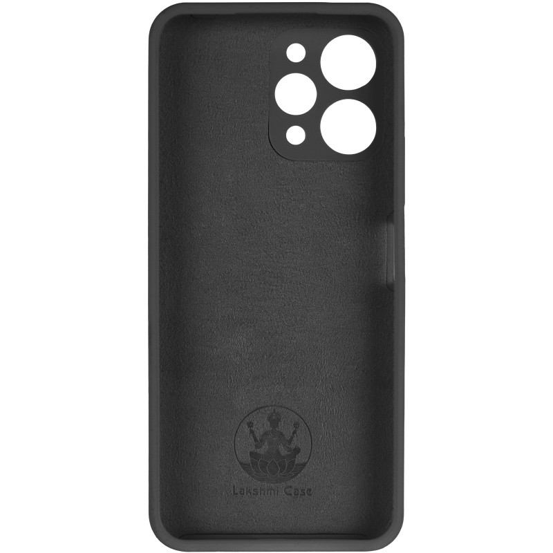 Чохол Silicone Cover Lakshmi Full Camera (AAA) на Xiaomi Redmi 12 (Чорний / Black) в магазині vchehle.ua