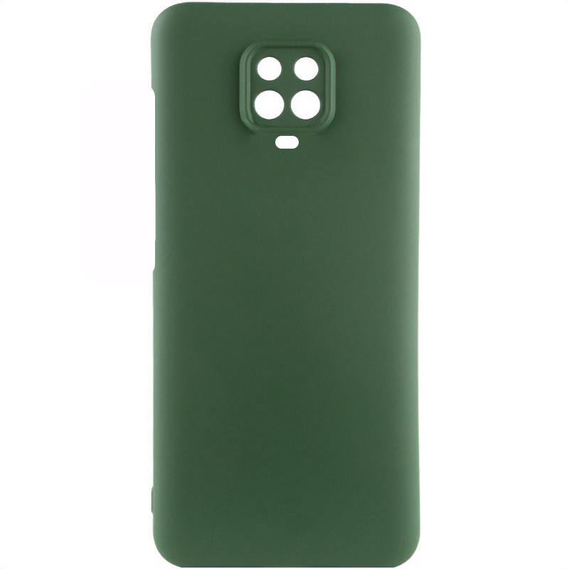 Чохол Silicone Cover Lakshmi Full Camera (AAA) на Xiaomi Redmi Note 9s / Note 9 Pro /Note 9 Pro Max (Зелений / Cyprus Green)
