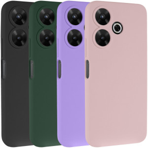 Чехол Silicone Cover Lakshmi Full Camera (AAA) для Xiaomi Redmi 13 4G