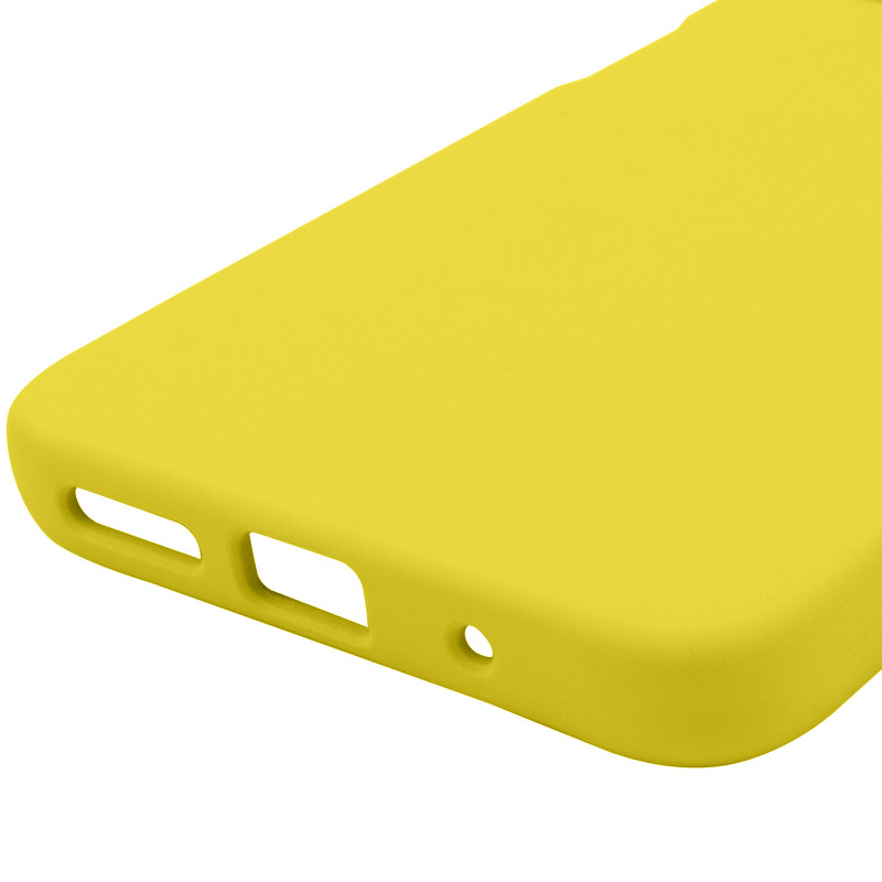 Купити Чохол Silicone Cover Lakshmi Full Camera (AAA) на Xiaomi Redmi 13 4G / Poco M6 4G (Жовтий / Yellow) на vchehle.ua