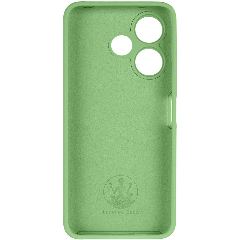 Фото Чохол Silicone Cover Lakshmi Full Camera (AAA) на Xiaomi Redmi 13 4G / Poco M6 4G (М'ятний / Mint) в маназині vchehle.ua
