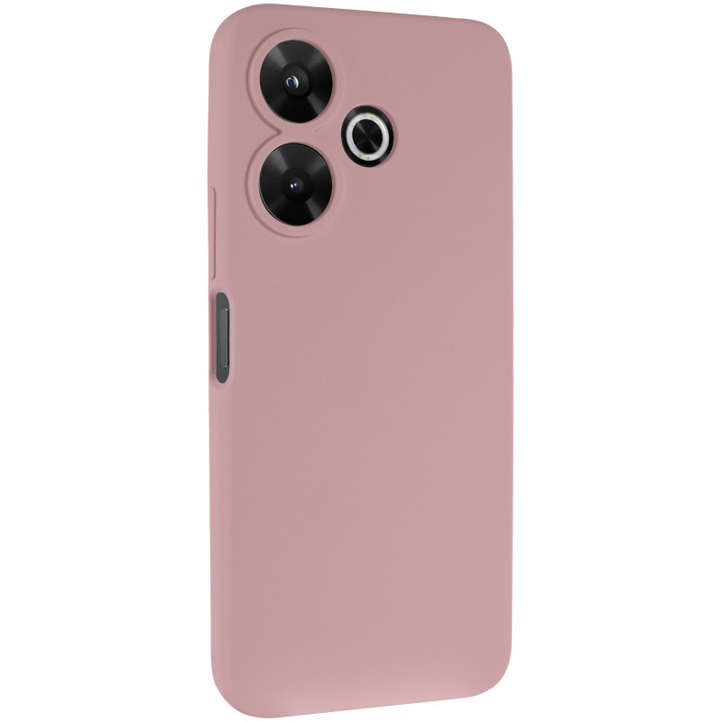 Чохол Silicone Cover Lakshmi Full Camera (AAA) на Xiaomi Redmi 13 4G / Poco M6 4G (Розовый / Pink Sand)