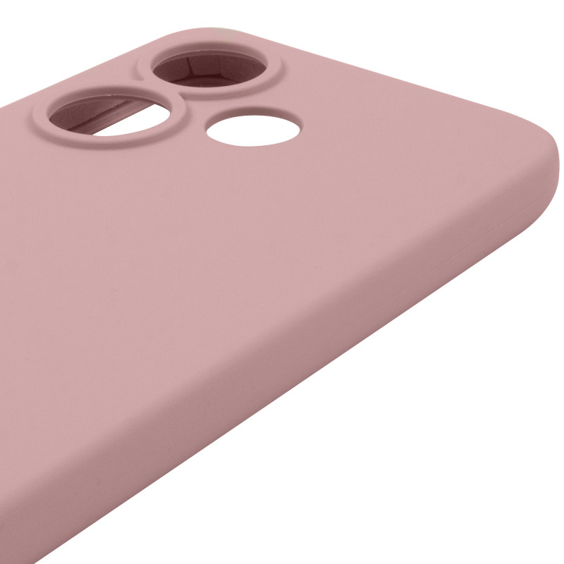 Чохол Silicone Cover Lakshmi Full Camera (AAA) на Xiaomi Redmi 13 4G / Poco M6 4G (Розовый / Pink Sand) в магазині vchehle.ua