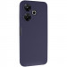 Чохол Silicone Cover Lakshmi Full Camera (AAA) на Xiaomi Redmi 13 4G / Poco M6 4G (Темно-синій / Midnight blue)
