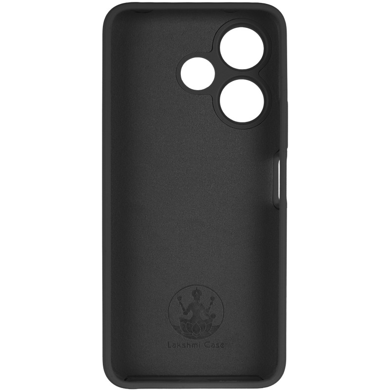 Фото Чохол Silicone Cover Lakshmi Full Camera (AAA) на Xiaomi Redmi 13 4G / Poco M6 4G (Чорний / Black) в маназині vchehle.ua