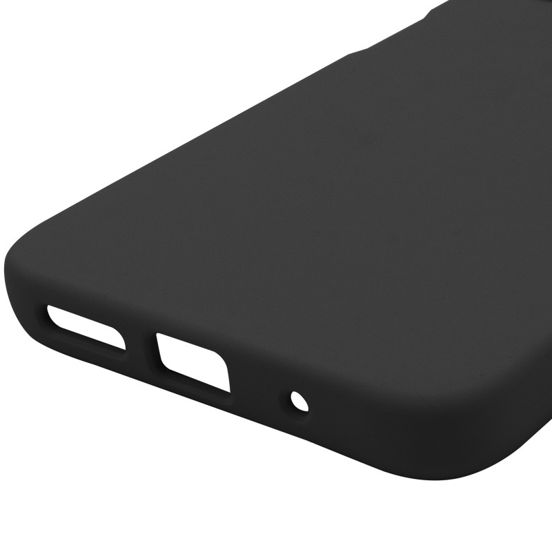 Купити Чохол Silicone Cover Lakshmi Full Camera (AAA) на Xiaomi Redmi 13 4G / Poco M6 4G (Чорний / Black) на vchehle.ua