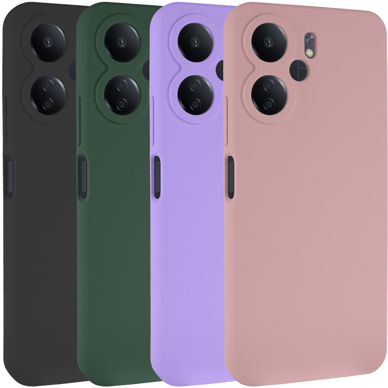Чохол Silicone Cover Lakshmi Full Camera (AAA) на Xiaomi Redmi 13C 4G/5G / Poco C65 / Poco M6 5G