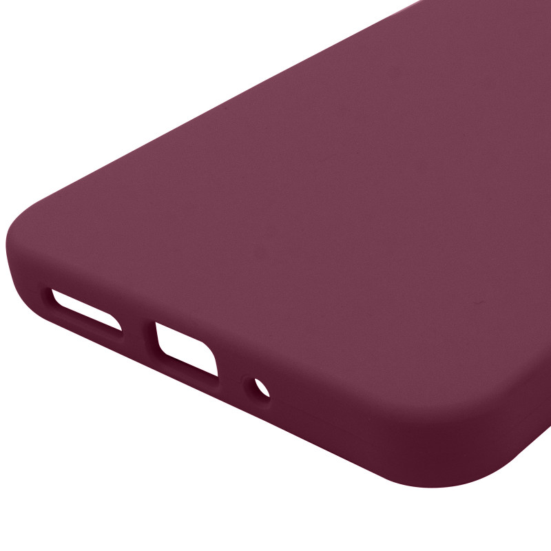 Купити Чохол Silicone Cover Lakshmi Full Camera (AAA) на Xiaomi Redmi 13C 4G/5G / Poco C65 / Poco M6 5G (Бордовий / Plum) на vchehle.ua