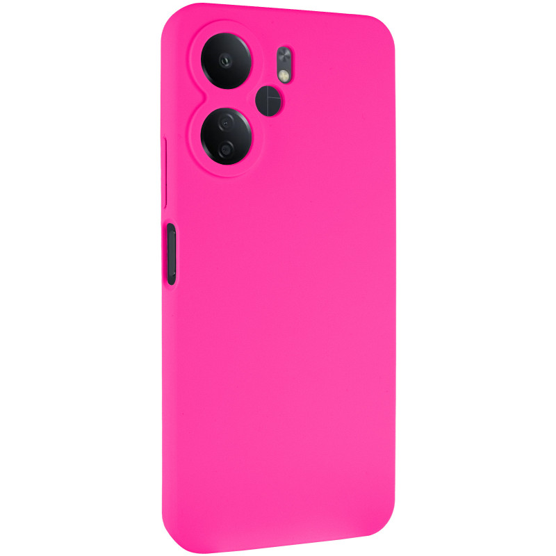 Чохол Silicone Cover Lakshmi Full Camera (AAA) на Xiaomi Redmi 13C 4G/5G / Poco C65 / Poco M6 5G (Рожевий / Barbie pink)