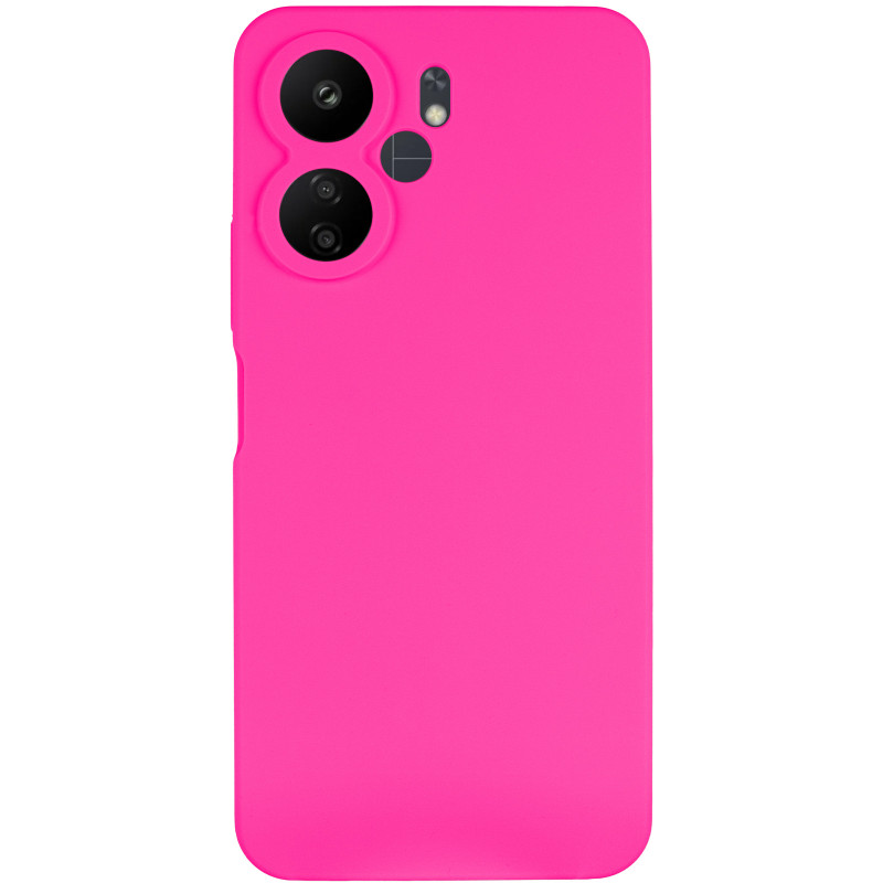 Фото Чохол Silicone Cover Lakshmi Full Camera (AAA) на Xiaomi Redmi 13C 4G/5G / Poco C65 / Poco M6 5G (Рожевий / Barbie pink) на vchehle.ua