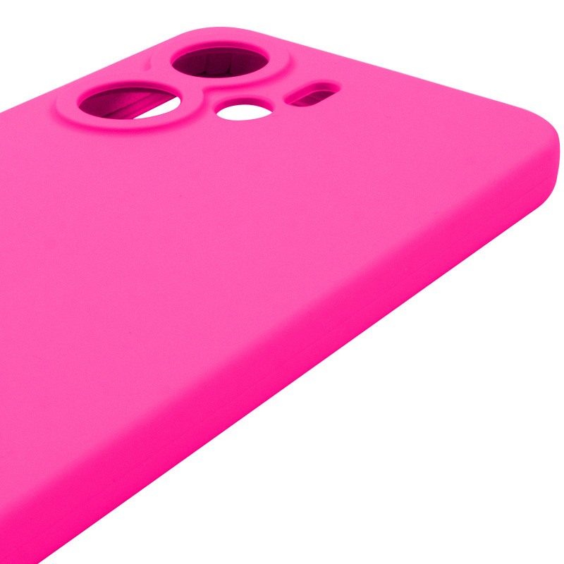 Чохол Silicone Cover Lakshmi Full Camera (AAA) на Xiaomi Redmi 13C 4G/5G / Poco C65 / Poco M6 5G (Рожевий / Barbie pink) в магазині vchehle.ua