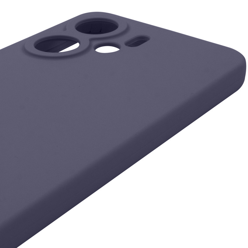 Чохол Silicone Cover Lakshmi Full Camera (AAA) на Xiaomi Redmi 13C 4G/5G / Poco C65 / Poco M6 5G (Сірий / Dark Gray) в магазині vchehle.ua
