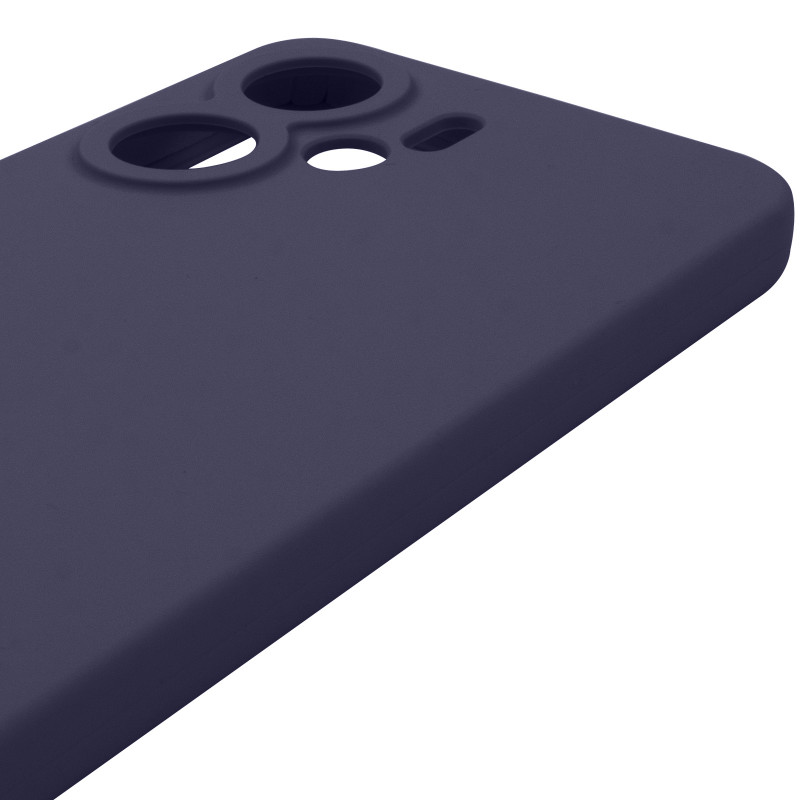 Чохол Silicone Cover Lakshmi Full Camera (AAA) на Xiaomi Redmi 13C 4G/5G / Poco C65 / Poco M6 5G (Темно-синій / Midnight blue) в магазині vchehle.ua