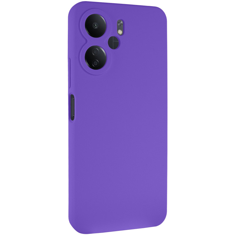 Чохол Silicone Cover Lakshmi Full Camera (AAA) на Xiaomi Redmi 13C 4G/5G / Poco C65 / Poco M6 5G (Фіолетовий / Amethyst)