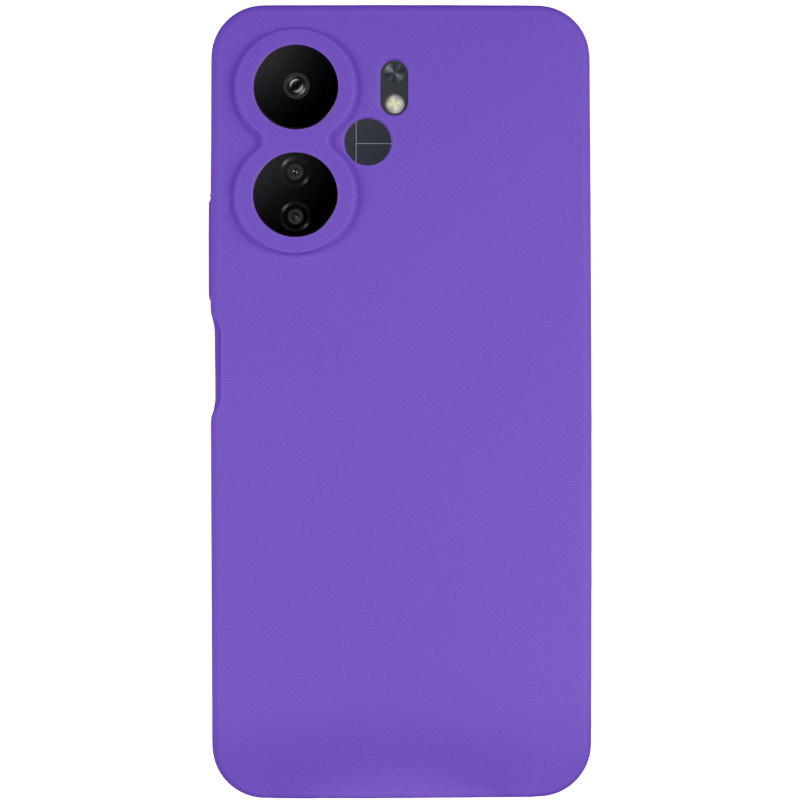 Фото Чохол Silicone Cover Lakshmi Full Camera (AAA) на Xiaomi Redmi 13C 4G/5G / Poco C65 / Poco M6 5G (Фіолетовий / Amethyst) на vchehle.ua