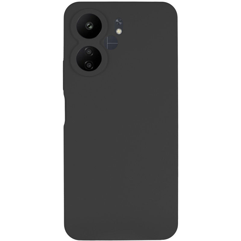 Фото Чохол Silicone Cover Lakshmi Full Camera (AAA) на Xiaomi Redmi 13C 4G/5G / Poco C65 / Poco M6 5G (Чорний / Black) на vchehle.ua