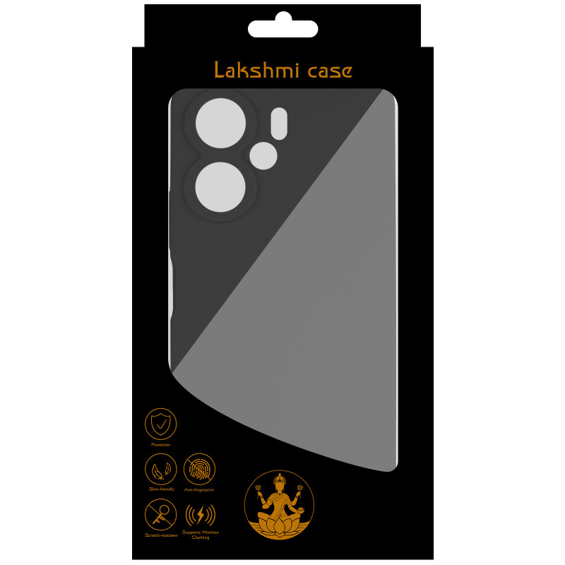 Фото Чохол Silicone Cover Lakshmi Full Camera (AAA) на Xiaomi Redmi 13C 4G/5G / Poco C65 / Poco M6 5G (Чорний / Black) в маназині vchehle.ua
