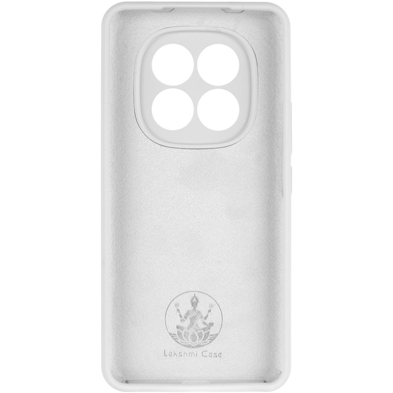 Фото Чехол Silicone Cover Lakshmi Full Camera (AAA) для Xiaomi Redmi Note 14 Pro 5G (Белый / White) в магазине vchehle.ua
