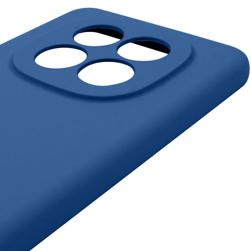 Чохол Silicone Cover Lakshmi Full Camera (AAA) на Xiaomi Redmi Note 14 Pro+ (Синій / Denim Blue) в магазині vchehle.ua