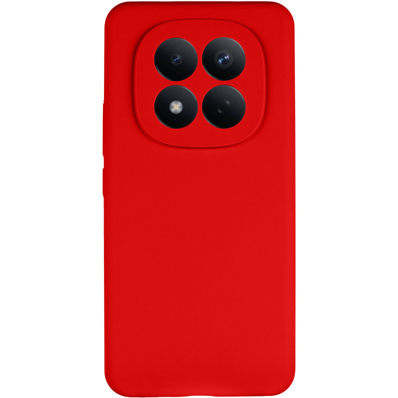 Фото Чехол Silicone Cover Lakshmi Full Camera (AAA) для Xiaomi Redmi Note 14 Pro 4G (Красный / Red) на vchehle.ua
