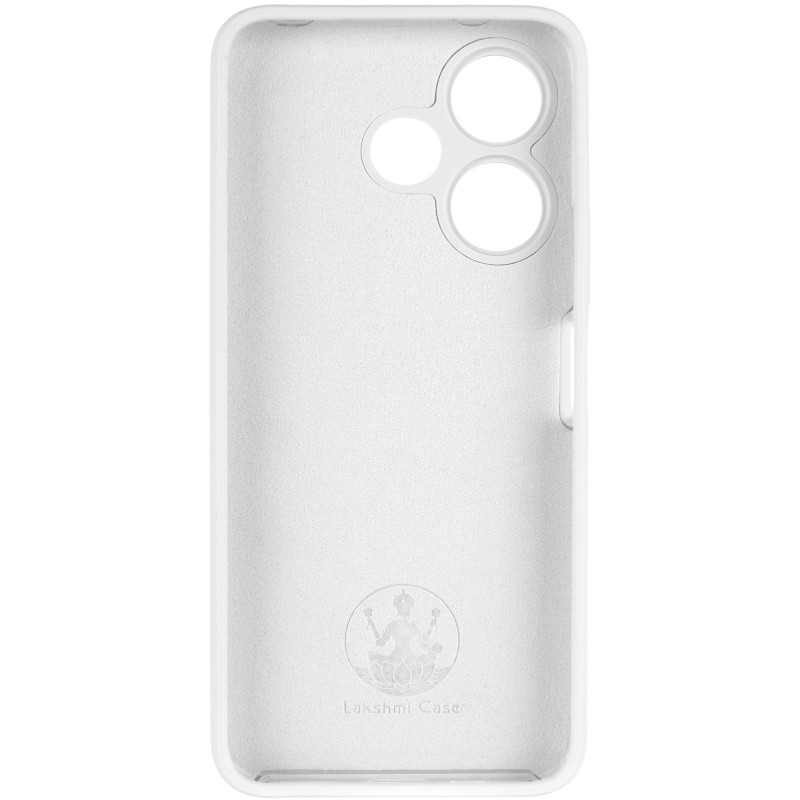 Фото Чохол Silicone Cover Lakshmi Full Camera (AAA) на Xiaomi Redmi 13 4G / Poco M6 4G (Білий / White) в маназині vchehle.ua