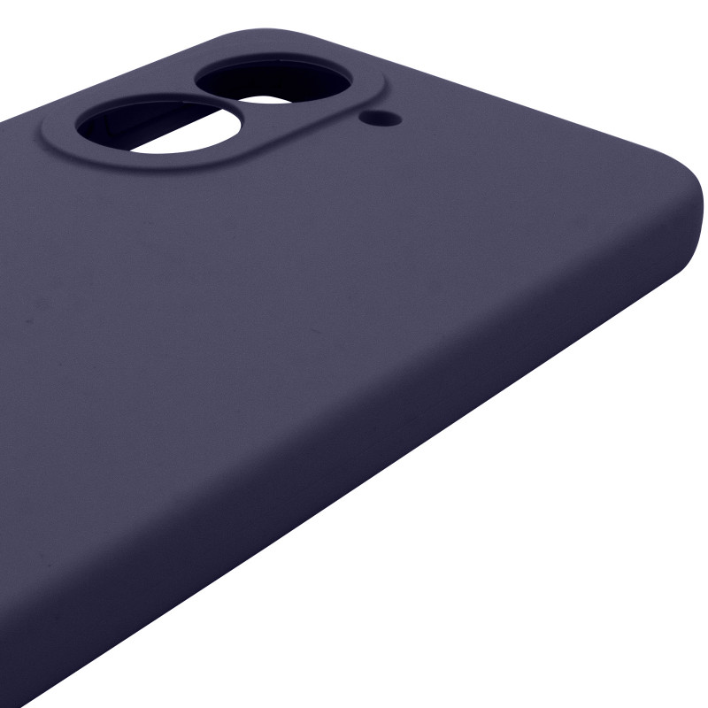 Чехол Silicone Cover Lakshmi Full Camera (AAA) для Xiaomi Redmi A5 / Poco C71 (Темно-синий / Midnight blue) в магазине vchehle.ua