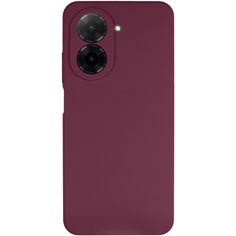 Фото Чехол Silicone Cover Lakshmi Full Camera (AAA) для Xiaomi Redmi A5 (Europe version) (Бордовый / Plum) на vchehle.ua