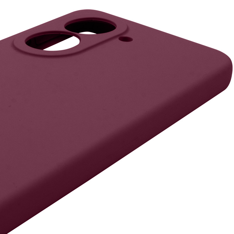 Чехол Silicone Cover Lakshmi Full Camera (AAA) для Xiaomi Redmi A5 (Europe version) (Бордовый / Plum) в магазине vchehle.ua
