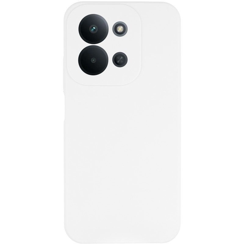 Фото Чохол Silicone Cover Lakshmi Full Camera (AAA) на Xiaomi Redmi 15C (EU) (Білий / White) на vchehle.ua