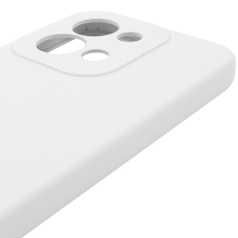 Чохол Silicone Cover Lakshmi Full Camera (AAA) на Xiaomi Redmi 15C (EU) (Білий / White) в магазині vchehle.ua