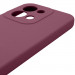 Чохол Silicone Cover Lakshmi Full Camera (AAA) на Xiaomi Redmi 15C (EU) (Бордовий / Plum) в магазині vchehle.ua