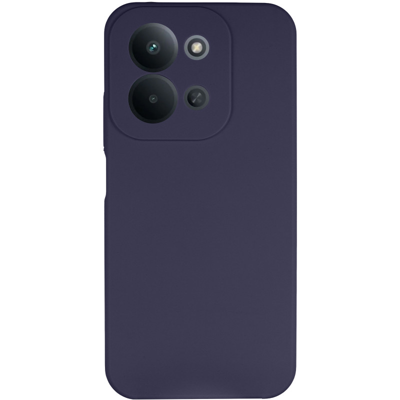 Фото Чохол Silicone Cover Lakshmi Full Camera (AAA) на Xiaomi Redmi 15C (EU) (Темно-синій / Midnight blue) на vchehle.ua
