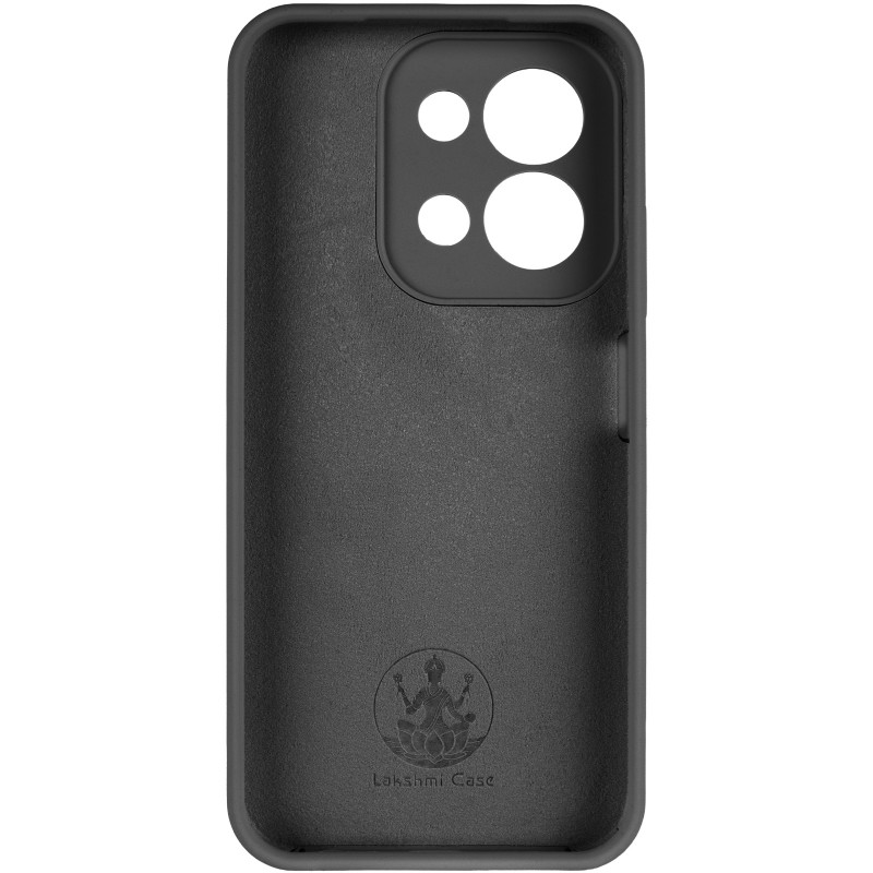 Чохол Silicone Cover Lakshmi Full Camera (AAA) на Xiaomi Redmi 15C (EU) (Чорний / Black) в магазині vchehle.ua