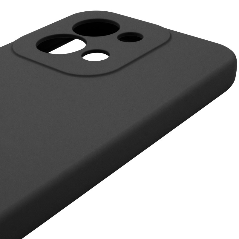Купити Чохол Silicone Cover Lakshmi Full Camera (AAA) на Xiaomi Redmi 15C (EU) (Чорний / Black) на vchehle.ua