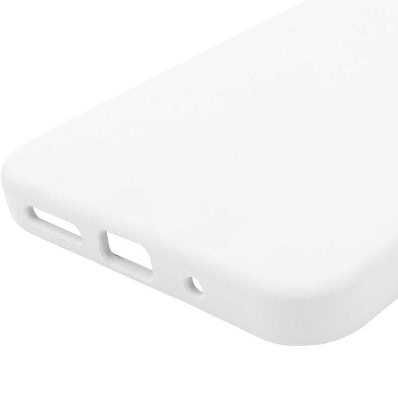 Купити Чохол Silicone Cover Lakshmi Full Camera (AAA) на Xiaomi Redmi 12 (Білий / White) на vchehle.ua