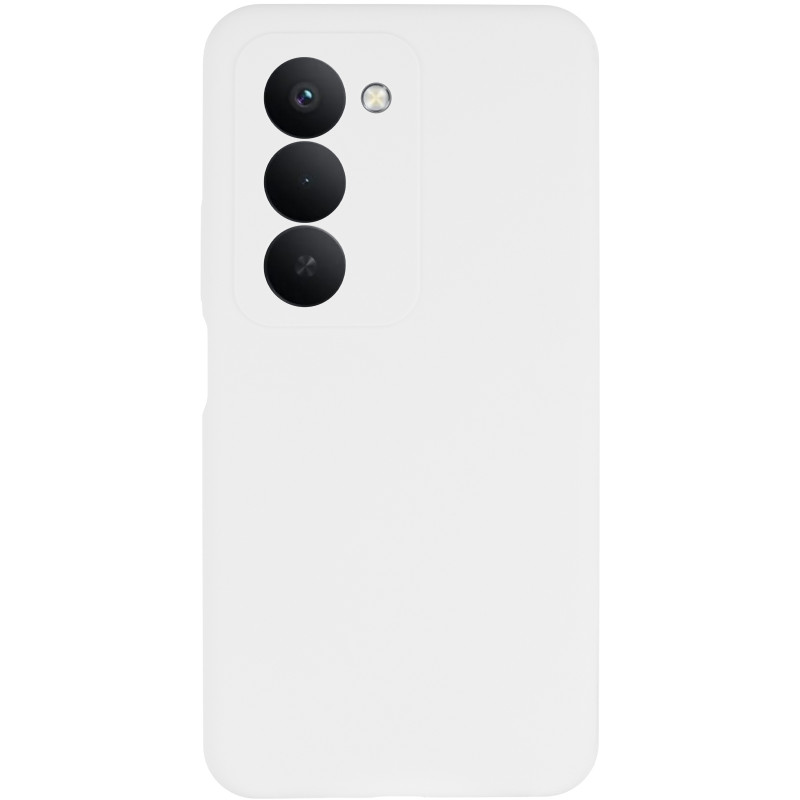 Фото Чохол Silicone Cover Lakshmi Full Camera (AAA) на Xiaomi Redmi 15 (Global) (Білий / White) на vchehle.ua