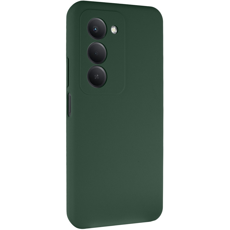 Чохол Silicone Cover Lakshmi Full Camera (AAA) на Xiaomi Redmi 15 (Global) (Зелений / Cyprus Green)