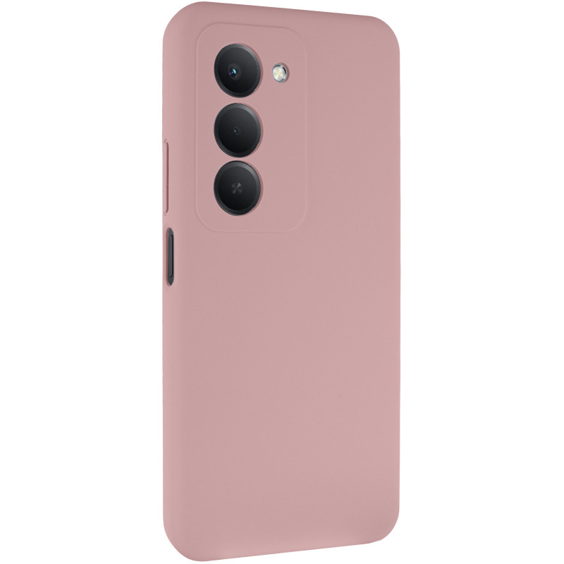 Чохол Silicone Cover Lakshmi Full Camera (AAA) на Xiaomi Redmi 15 (Global) (Рожевий / Pink Sand)