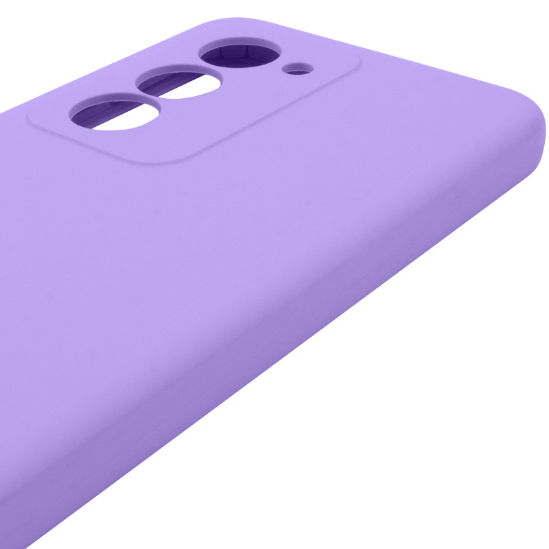 Чохол Silicone Cover Lakshmi Full Camera (AAA) на Xiaomi Redmi 15 (Global) (Бузковий / Dasheen) в магазині vchehle.ua