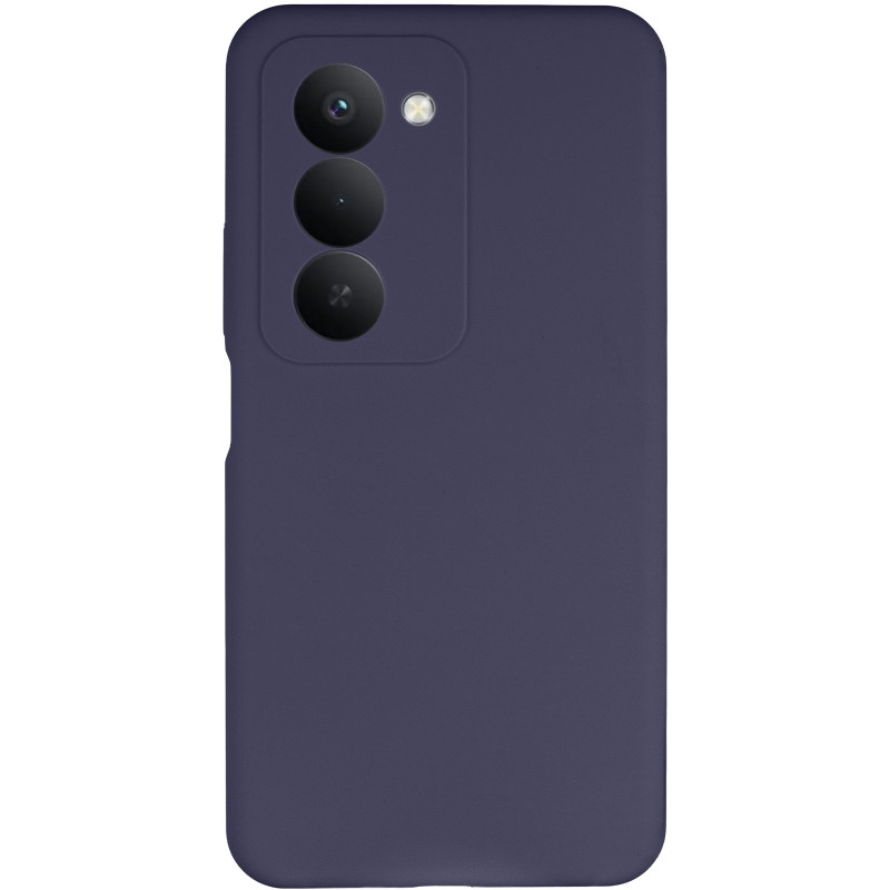 Фото Чохол Silicone Cover Lakshmi Full Camera (AAA) на Xiaomi Redmi 15 (Global) (Темно-синій / Midnight blue) на vchehle.ua