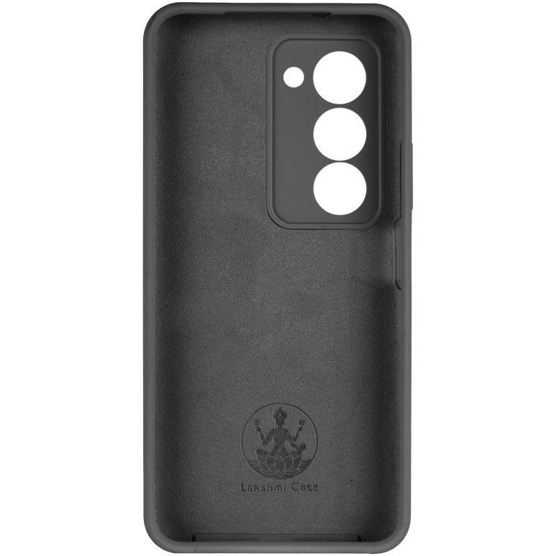 Чохол Silicone Cover Lakshmi Full Camera (AAA) на Xiaomi Redmi 15 (Global) (Чорний / Black) в магазині vchehle.ua