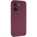 Чохол Silicone Cover Lakshmi Full Camera (AAA) на Xiaomi Redmi 15C (Global) / Poco C85 (Global) (Бордовий / Plum)