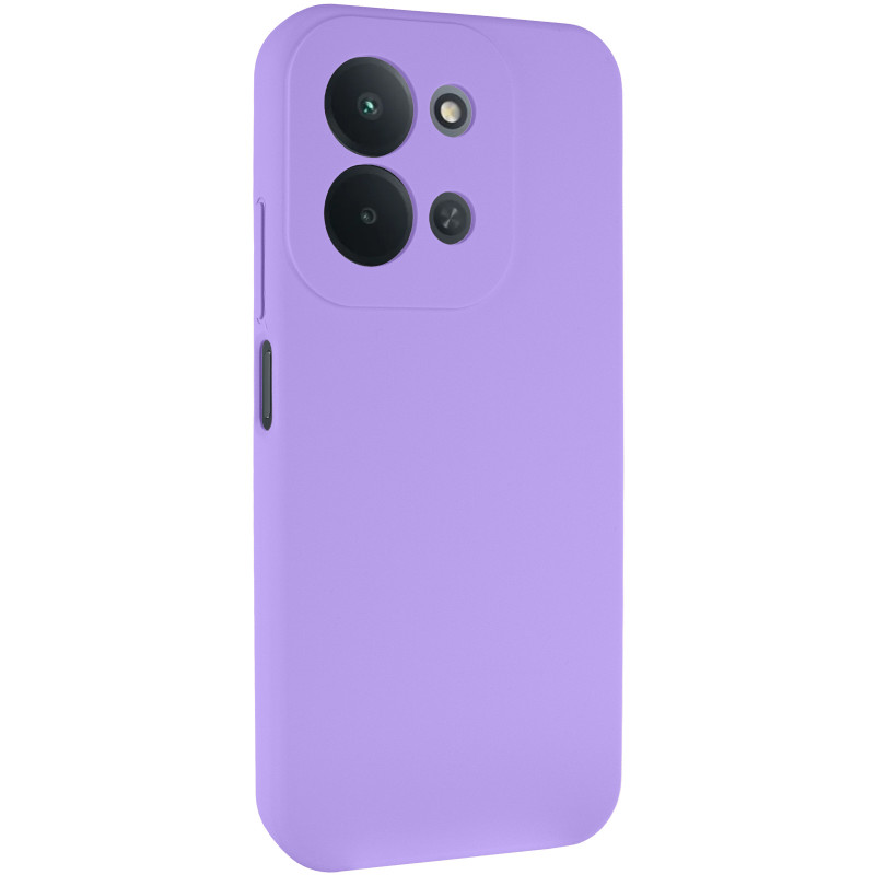Чохол Silicone Cover Lakshmi Full Camera (AAA) на Xiaomi Redmi 15C (Global) / Poco C85 (Global) (Бузковий / Dasheen)