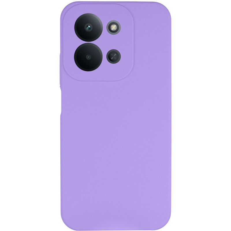 Фото Чохол Silicone Cover Lakshmi Full Camera (AAA) на Xiaomi Redmi 15C (Global) / Poco C85 (Global) (Бузковий / Dasheen) на vchehle.ua