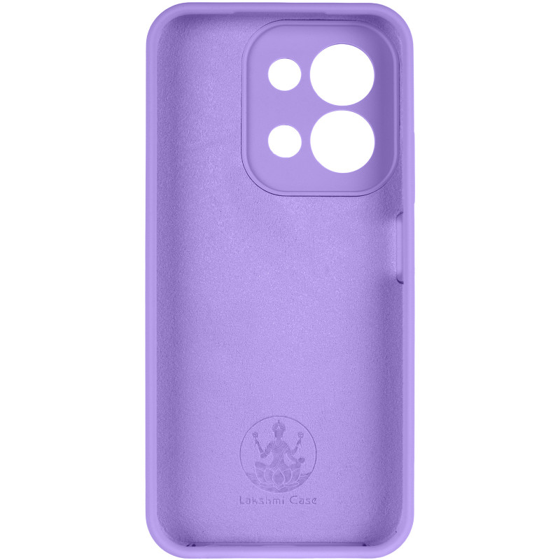 Фото Чохол Silicone Cover Lakshmi Full Camera (AAA) на Xiaomi Redmi 15C (Global) / Poco C85 (Global) (Бузковий / Dasheen) в маназині vchehle.ua