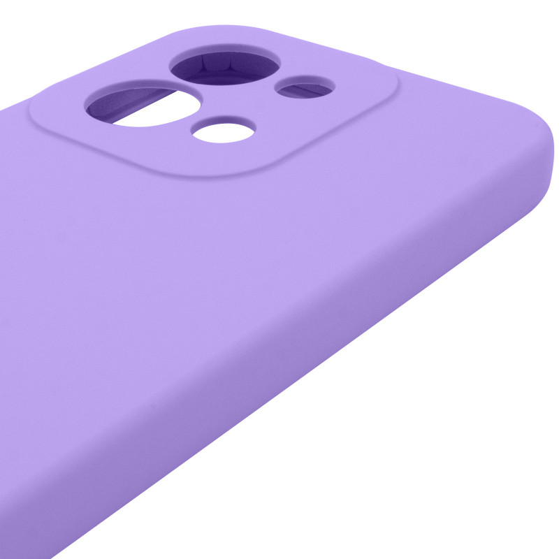 Чохол Silicone Cover Lakshmi Full Camera (AAA) на Xiaomi Redmi 15C (Global) / Poco C85 (Global) (Бузковий / Dasheen) в магазині vchehle.ua