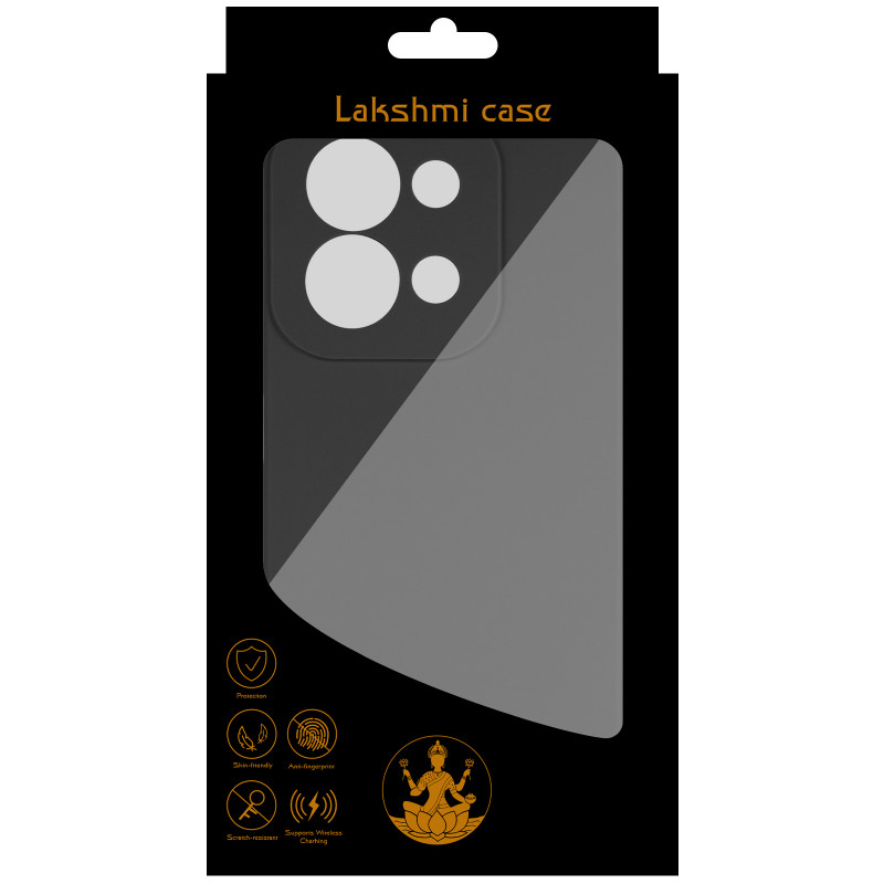 Фото Чохол Silicone Cover Lakshmi Full Camera (AAA) на Xiaomi Redmi 15C (Global) / Poco C85 (Global) (Чорний / Black) в маназині vchehle.ua