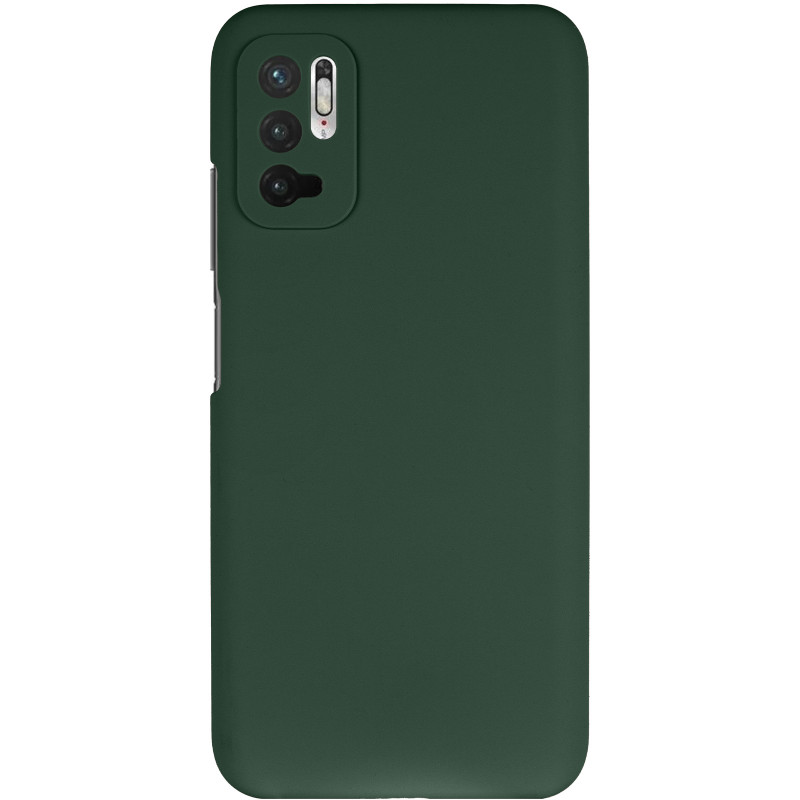 Фото Чехол Silicone Cover Lakshmi Full Camera (AAA) для Xiaomi Redmi Note 10 5G (Зеленый / Cyprus Green) на vchehle.ua
