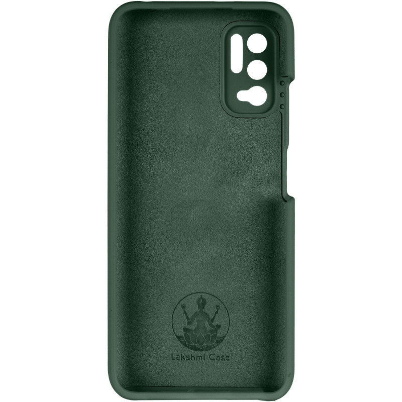 Фото Чехол Silicone Cover Lakshmi Full Camera (AAA) для Xiaomi Redmi Note 10 5G (Зеленый / Cyprus Green) в магазине vchehle.ua