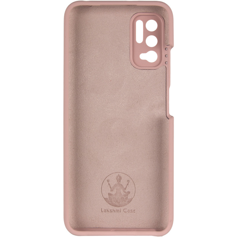 Фото Чехол Silicone Cover Lakshmi Full Camera (AAA) для Xiaomi Redmi Note 10 5G (Розовый / Pink Sand) в магазине vchehle.ua